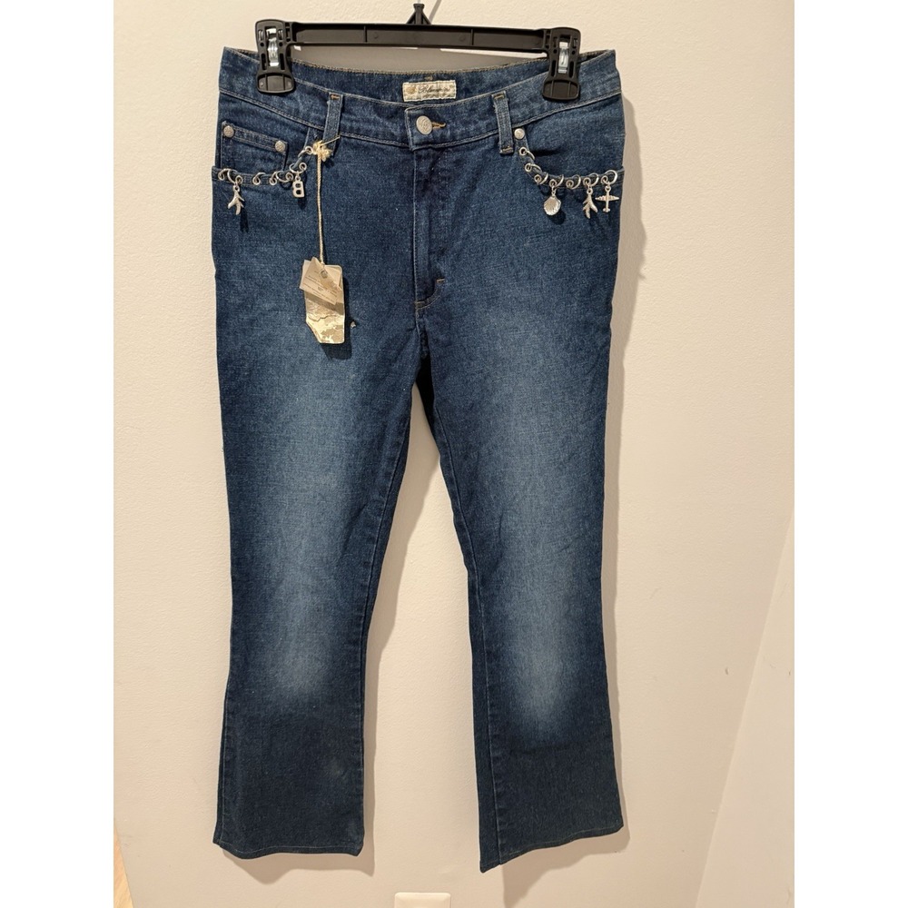 NWT Blumarine Charm Jeans Italian size 40 US 4